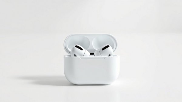 Sleek AirPods 4 on bright surface highlighting price drop.