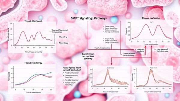 Diagram illustrating mechanical forces in human development with labeled pathways.
