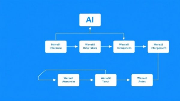 BigQuery AI process flowchart showing data to inference steps