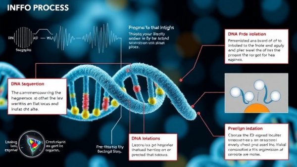 DNA sequencing technology infographic showing chromatin isolation.