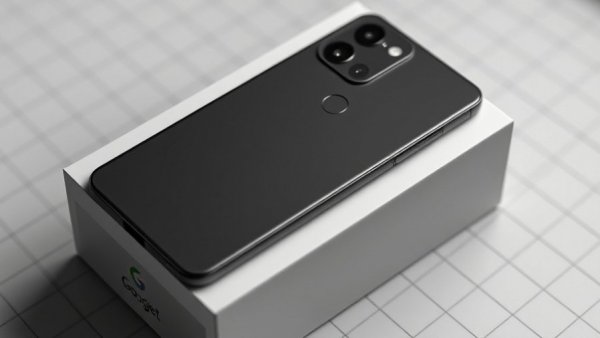 Google Pixel phone on box highlighting Black Friday offers.