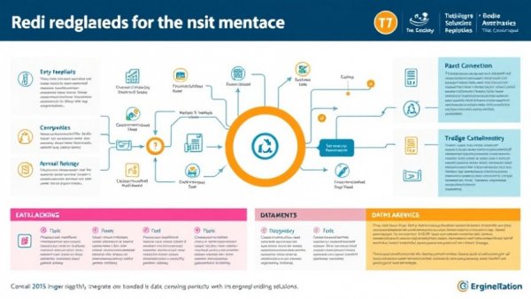 Infographic of integrated data model for bridge maintenance displaying data connections.
