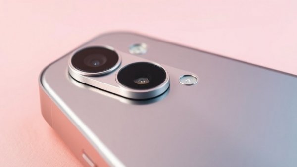 Android 16 Critical Update: smartphone camera module close-up.