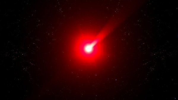 X-ray emissions from interstellar comet 3I/ATLAS in space image.