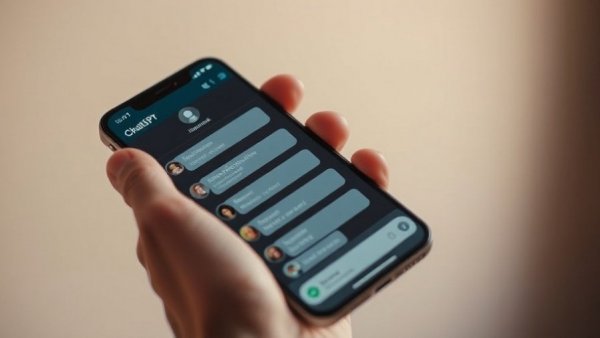 Impact of ChatGPT advertising on smartphone display.