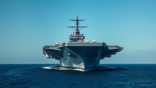 USS Abraham Lincoln aircraft carrier deployment on open sea.