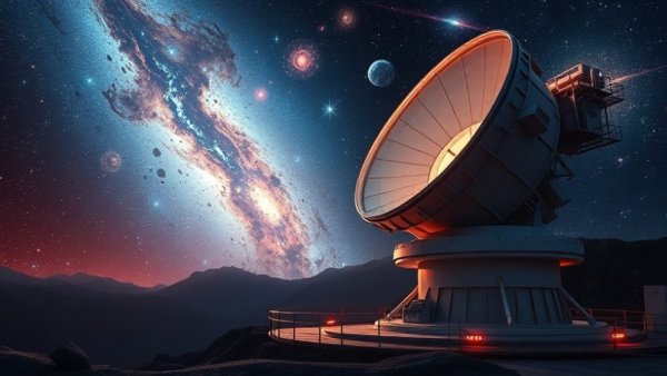 Futuristic observatory capturing fast radio bursts in cosmic setting