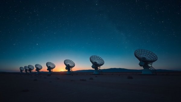 AI in NASA search for extraterrestrial life using radio telescopes.