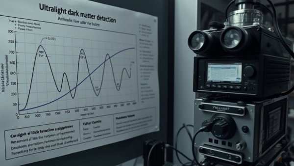 Ultralight dark matter detection diagram and setup in lab.