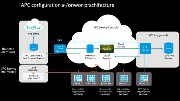 Diagram of private network connectivity for RAG AI apps with VPC and routers.