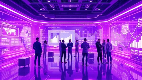 Futuristic workspace illustrating news data APIs in 2026