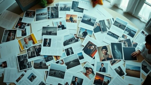 Collage of photos and documents suggesting privacy cybersecurity concerns.