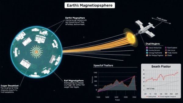 Moon magnetosphere mystery concept in scientific diagram.