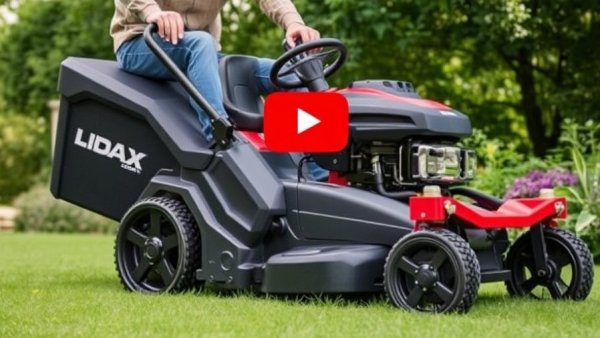 Mova Moves Outdoors With LiDAX Ultra 3000 AWD Lawnmower