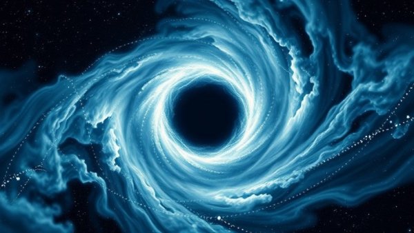 Earth formed from inner solar system material, cosmic whirlpool.