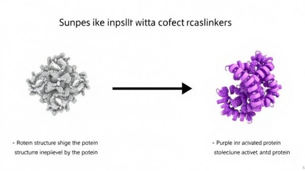 Illustration of fast-acting covalent protein drugs with crosslinkers.