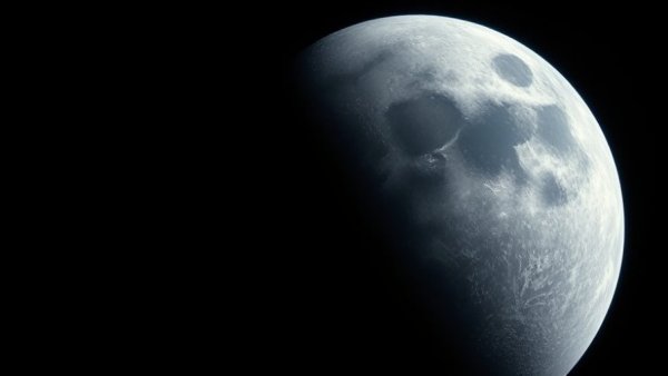 Earthrise photo recreation featuring Earth over lunar horizon.