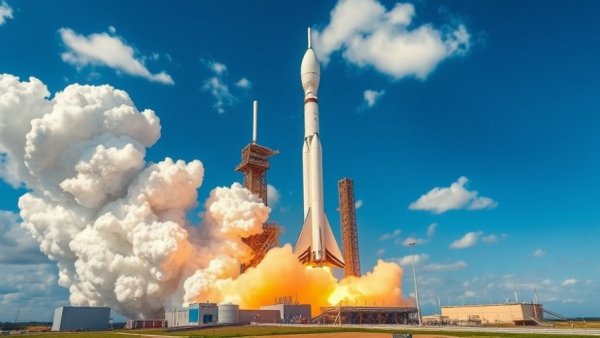 SpaceX Starship Version 3 igniting engines for a test flight.