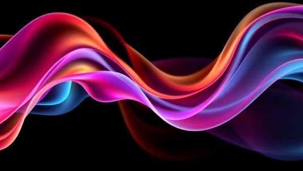 AI in Media Production digital wave and text overlay