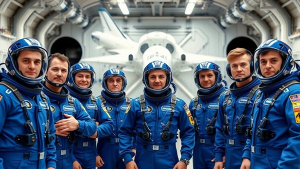 Astronauts at Ames Research Center, Artemis II contributions, confident, training facility.