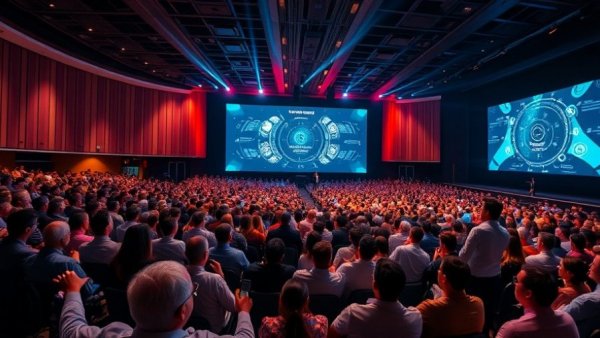 Gemini Enterprise Agent Platform presentation at tech conference.