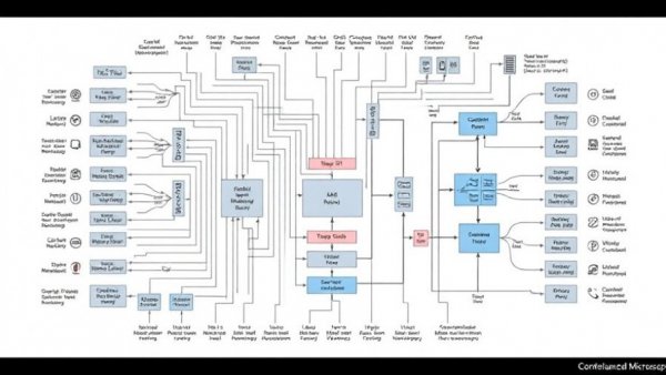 Diagram of convolutional neural network in AI-enhanced microscopy.