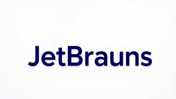 JetBrains logo with vibrant gradient design.