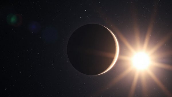 Mysterious exoplanet orbiting a bright star in deep space