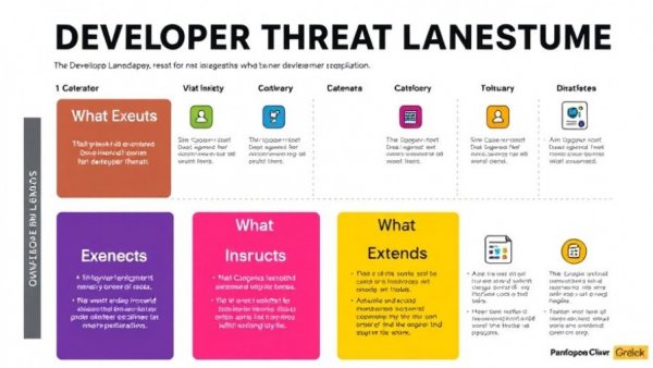Infographic of developer threat landscape with AI coding agent vulnerabilities.