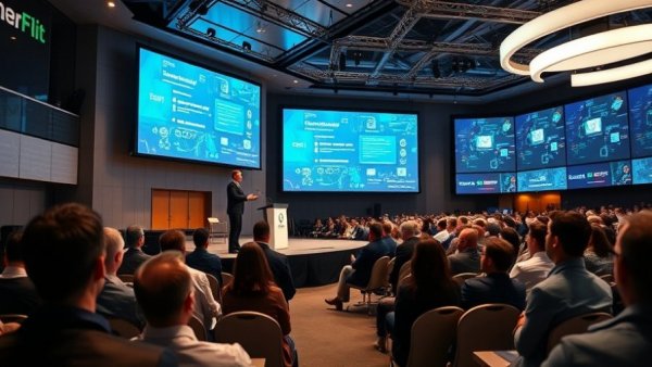 Gemini Live Agent Challenge presentation at tech event