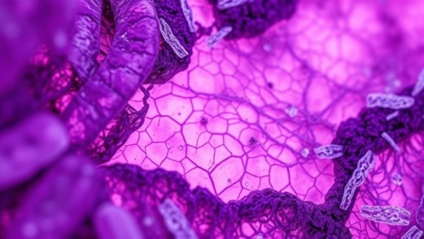 3D tissue imaging technology revealing cellular structure in detail.