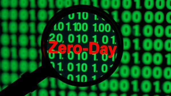 Magnifying glass over 'Zero-Day' in binary code, Google Chrome 149 Update Zero-Day Exploits.