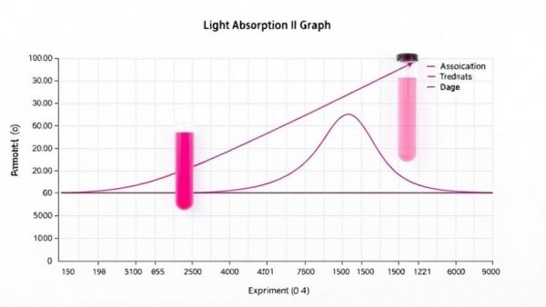 Graph showing light absorption in ancient light-sensing proteins.