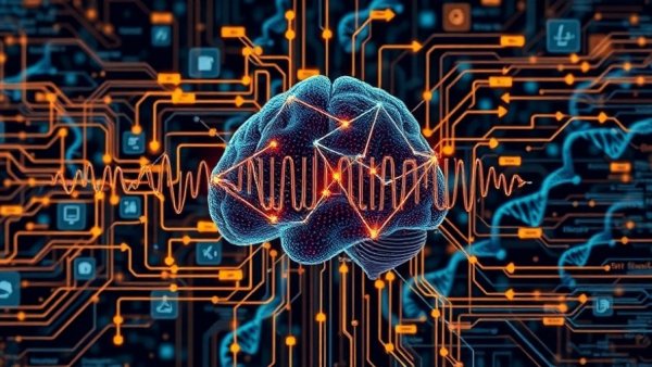 AI analyzing DNA signals using network model with attention.