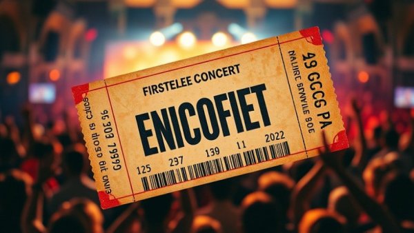 Abstract collage of barcodes and concert tickets symbolizing Privacy Cybersecurity.