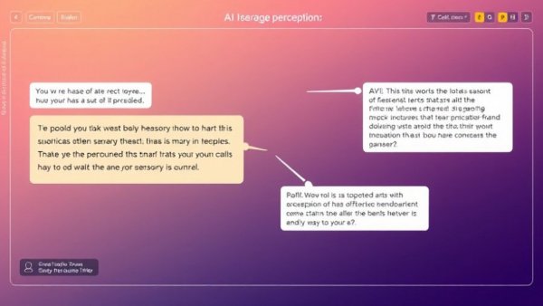 AI reduces sensory hallucinations example in UI dialogue.