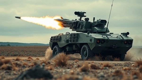U.S. weapons repurposing in Ukraine showing missile launch