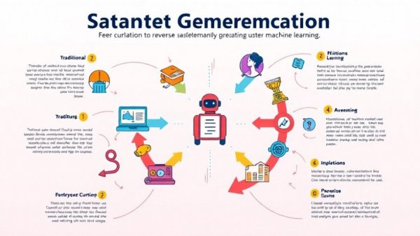 Infographic on reverse problem generation AI for datasets