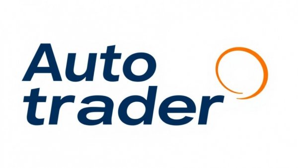 Autotrader logo features blue text and orange symbol.