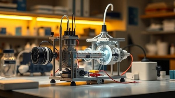 3D printed components in bacterial research device.