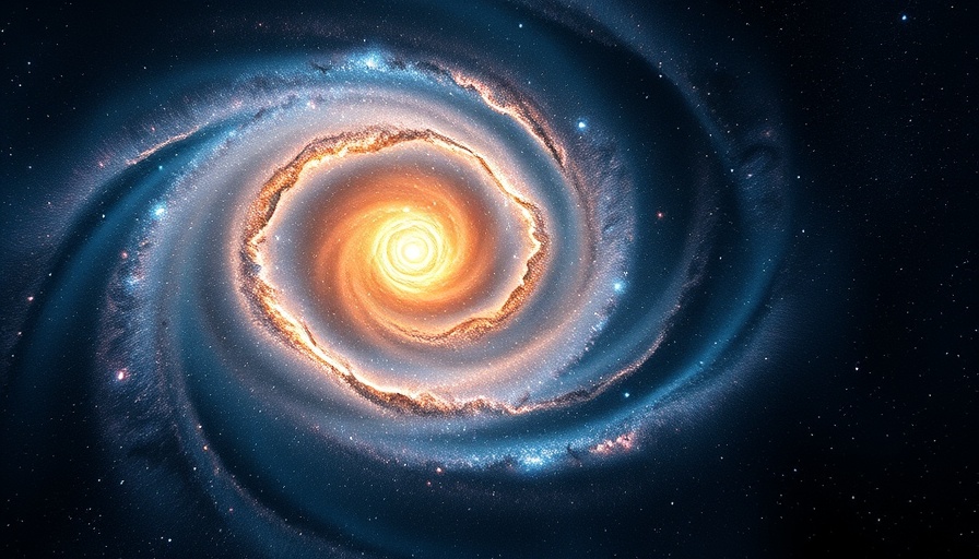 Hubble Space Telescope captures a majestic spiral galaxy in deep space.