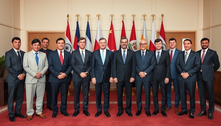 Russia's Military Alliance leaders in a formal group photo.