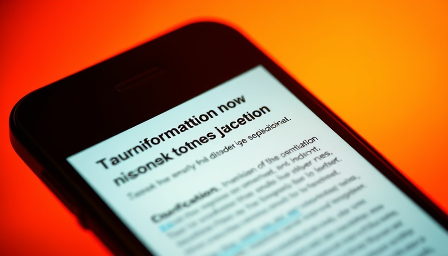 AIPasta disinformation AI on a smartphone screen with vibrant background.
