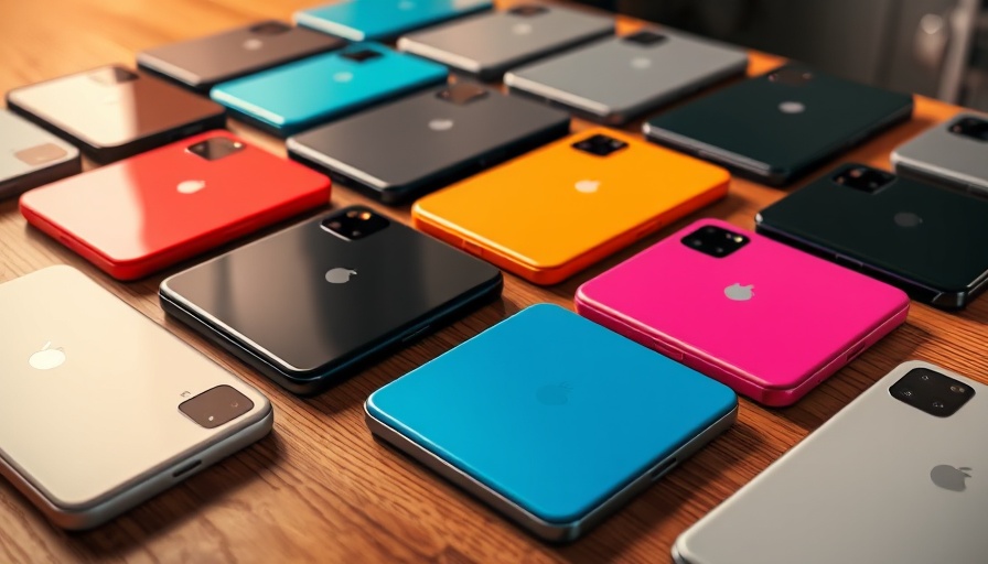 Colorful Google Pixel phones aligned on wooden table, highlighting design.