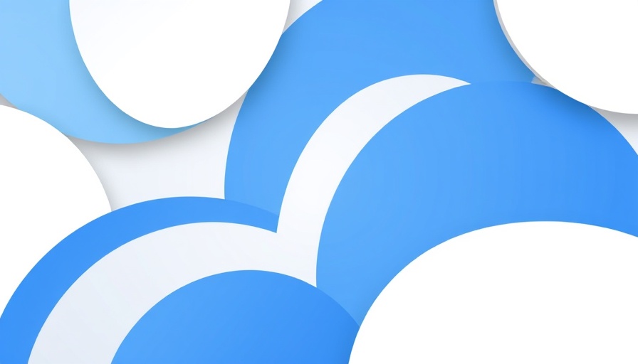 Cloud Hub Optimization overview with abstract geometric design