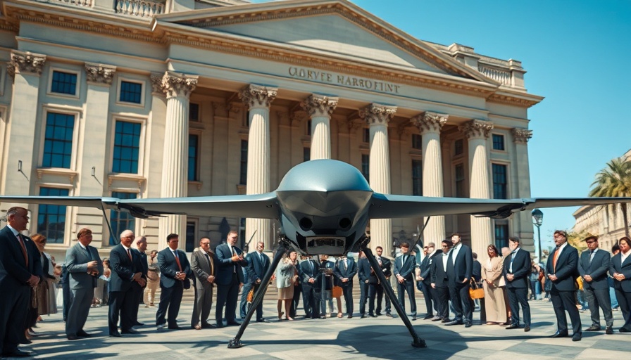 Iran Russia Drone Deal meeting with military drone on display.