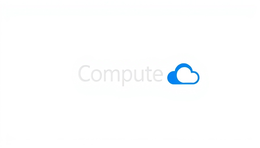 Minimalist graphic with blue lines and 'Compute' text, related to automated straggler detection in AI training.