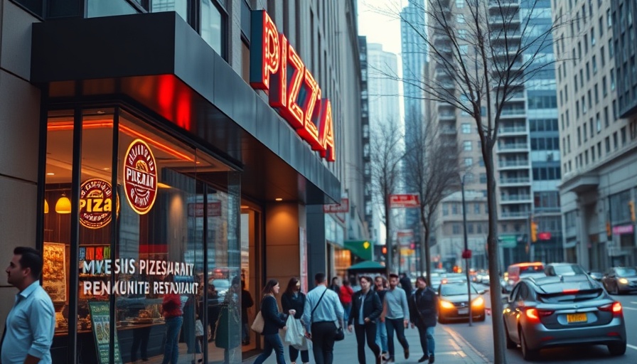 Marco's Pizza Expansion 2025 storefront design concept.