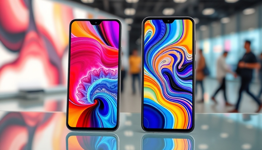 iPhone 17 Pro Pricing: Vibrant display models in a bright showroom.