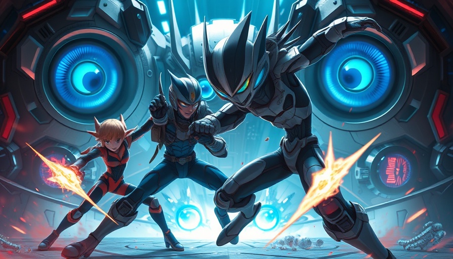Star Wars Visions Volume 3 characters in a sci-fi battle scene